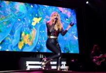 Marta Sánchez ofrece un concierto ante 5.000 personas