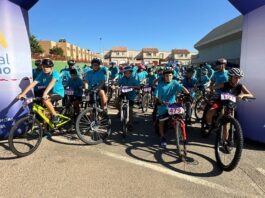 Día de la Bici en Huércal de Almería.