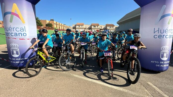 Día de la Bici en Huércal de Almería.