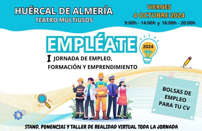 Jornadas de Empleo y Formación en Huércal de Almería.