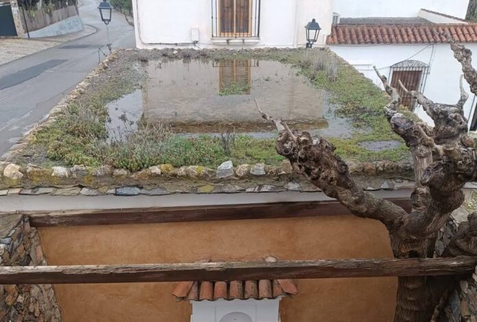 Terrado de una de las infraestructuras.