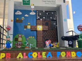 Cruz de mayo de Super Mario Bros