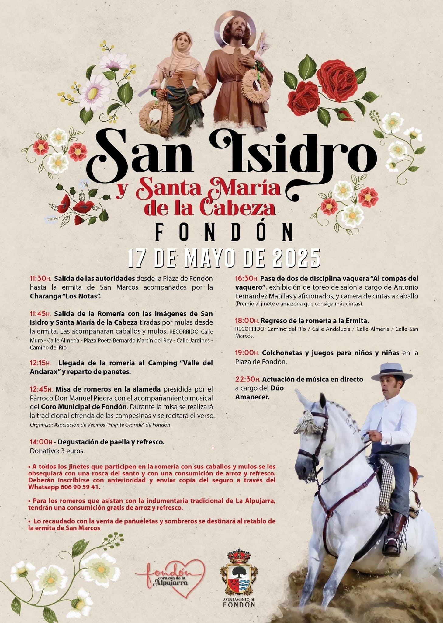 Cartel de la romería