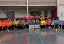 Ohanes se convierte por un día en el epicentro del deporte y la salud Participantes en el encuentro.
