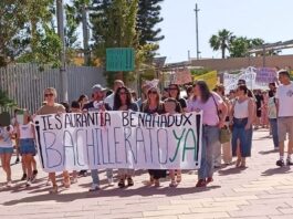 Manifestación en Benahadux