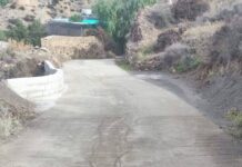 Accesos más seguros para caminos rurales en Santa Fe de Mondújar