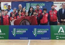 Las alevines de Viator, bronce en el Campeonato de Andalucía de hockey