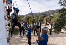 Almócita estrena un Parque Activo multiaventura