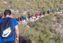 Canjáyar se prepara para una nueva peregrinación multitudinaria con su sendero de 47 kilómetros