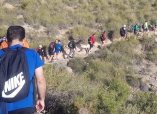 Canjáyar se prepara para una nueva peregrinación multitudinaria con su sendero de 47 kilómetros