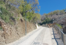 Bayárcal renueva la subida al Barrio Alto con refuerzo en seguridad y estética urbana