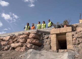 La carretera de El Chuche recupera la seguridad tras las obras de estabilización del talud