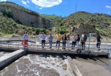 La nueva depuradora de Alhama entra en su fase final y avanza la mejora de caminos rurales