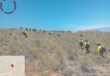 El incendio entre Almería, Alhama, Benahadux y Huércal, estabilizado tras horas de intensa intervención