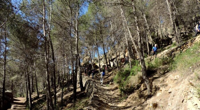 El sendero de Monterrey, en Laujar, elegido el mejor de Almería para la revista ‘Viajar’
