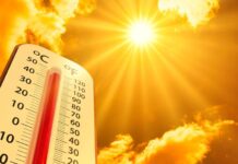 El reventón cálido deja hasta 46 grados en Alhama y vientos huracanados en el Andarax