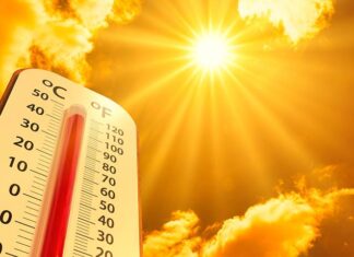 El reventón cálido deja hasta 46 grados en Alhama y vientos huracanados en el Andarax