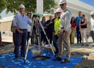 Huércal inicia las obras de su nuevo pabellón de deportes con una inversión de 1,85 millones de euros