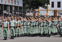 La Legión celebra en Viator su 106 aniversario con nuevo general