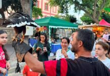 El Mercado Medieval de Huércal, marcado por las fuertes lluvias del sábado
