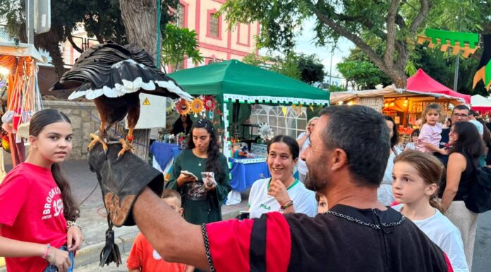 El Mercado Medieval de Huércal, marcado por las fuertes lluvias del sábado
